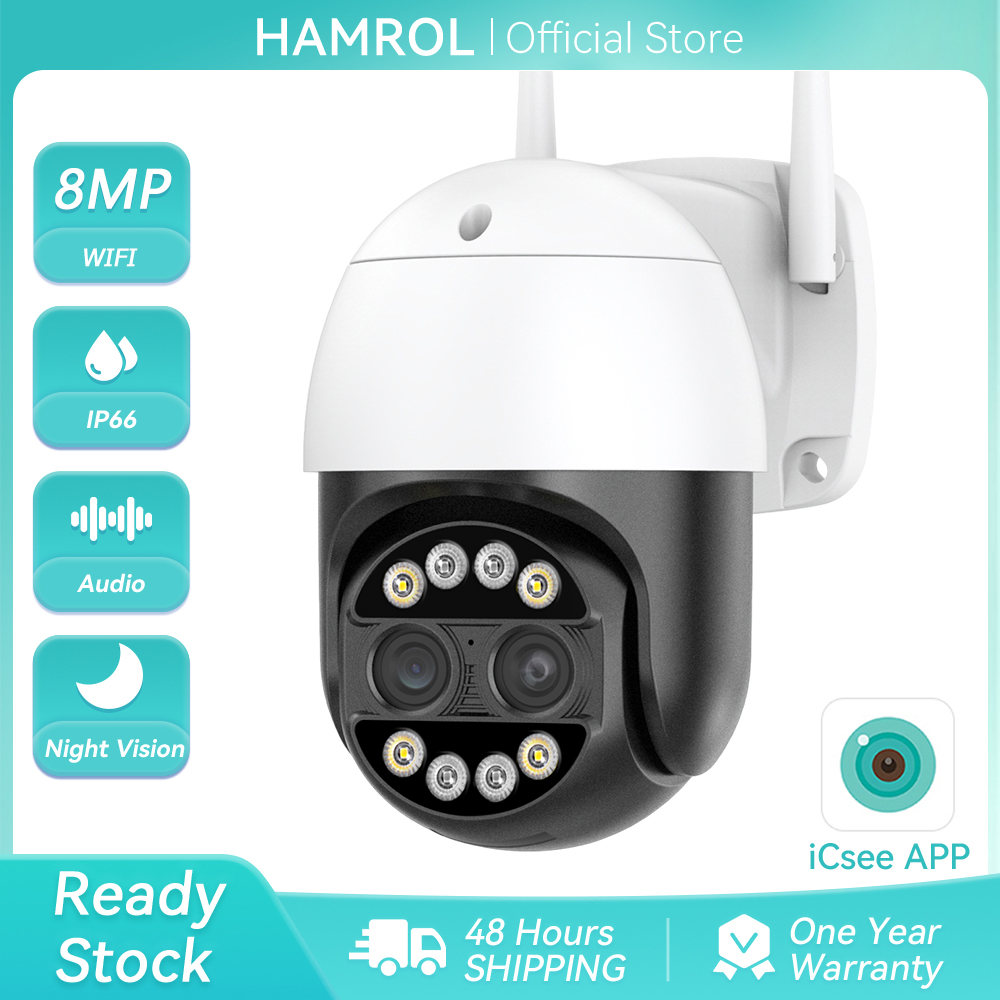 Smart Home Camera Ezviz - Kamera PTZ WIFI 8MP z podwójnym