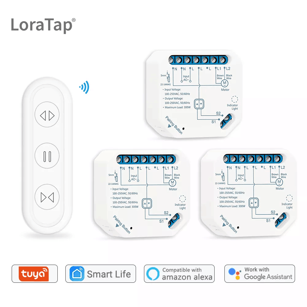 Universal Remote Smart Home - Tuya Smart Life Moduł przełącznika kurtyny