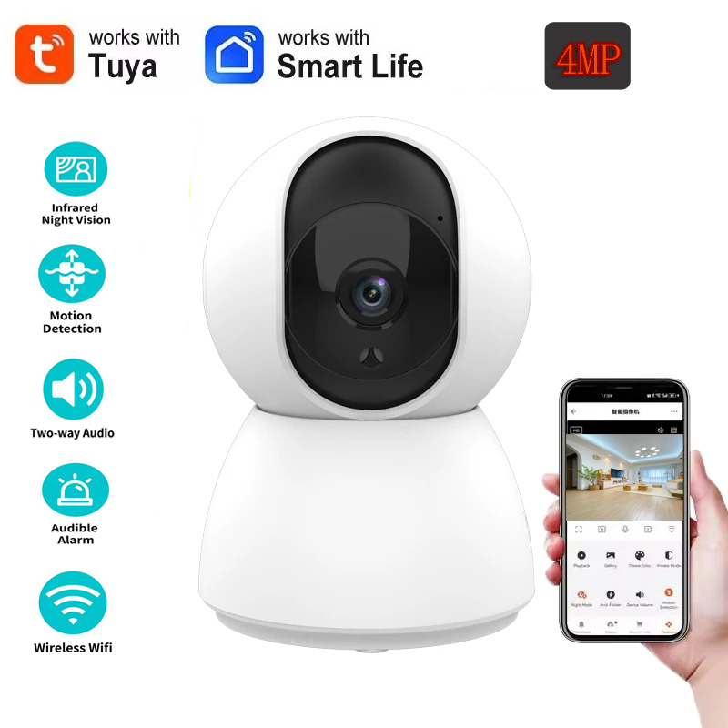Smart Home Video - Kamera Taya 4MP WiFi HD, idealna