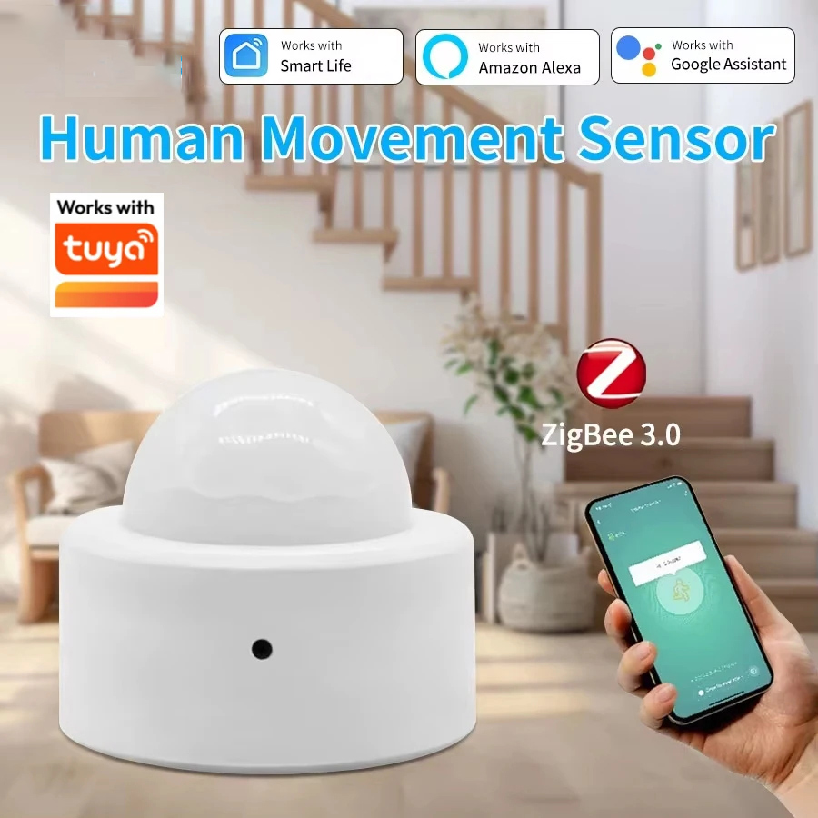 Smart Home Wiser - Czujnik ruchu PIR Zigbee współpracujący z