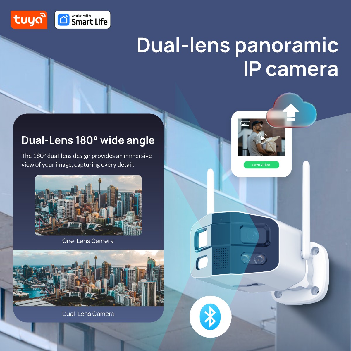 Tuya Smart 4MP 2.5K z podwójny – Smart Home Camera Ezviz recenzja i cena