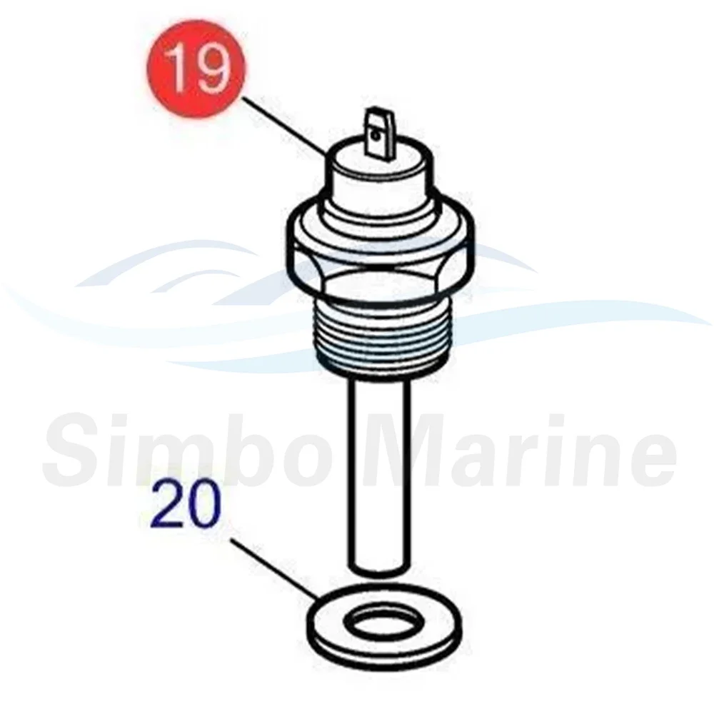 3/8-calowy czujnik temperatury – Temperature Sensor recenzja i cena