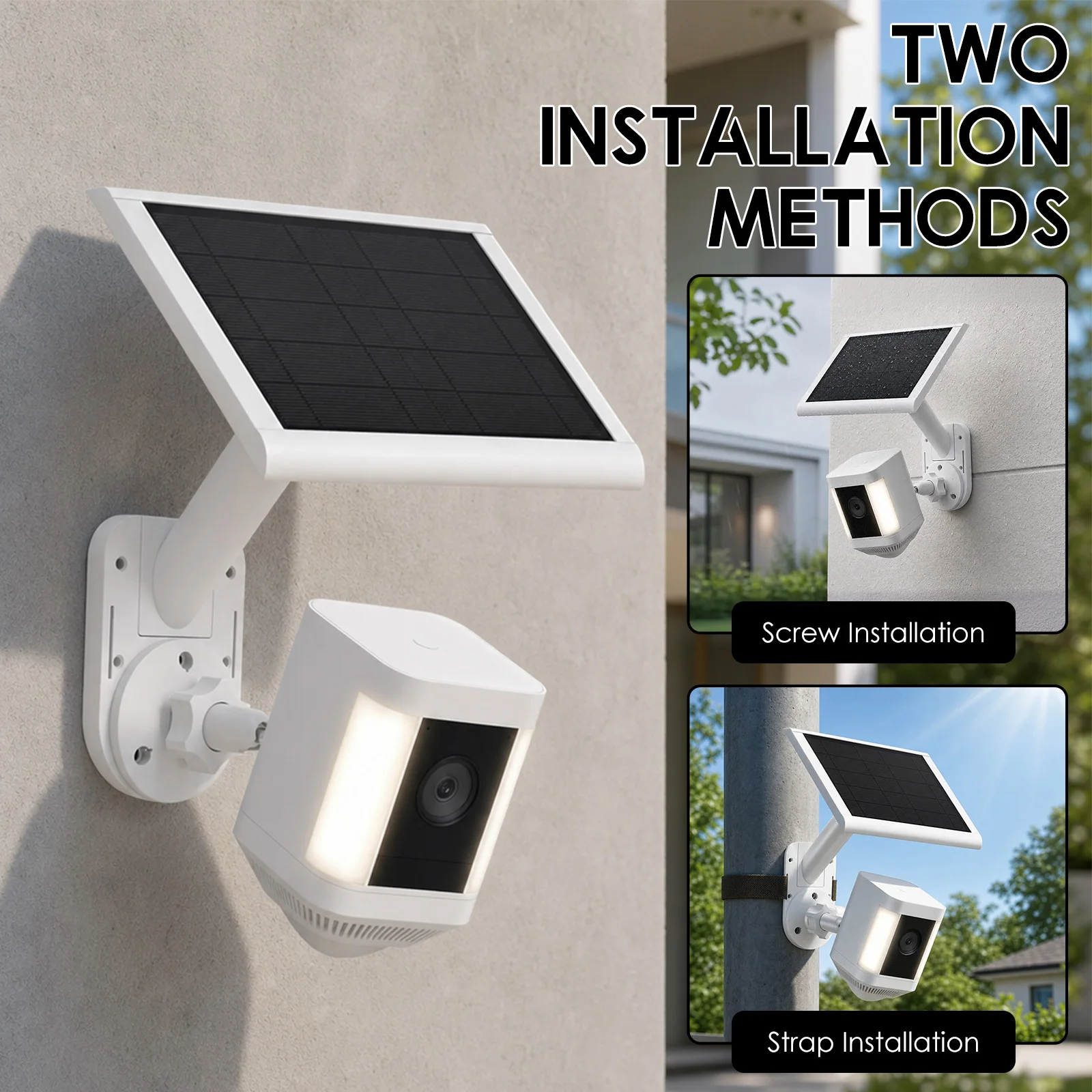 Uchwyt 2 w 1 do montażu panelu – Eufy Camera E220 recenzja i cena