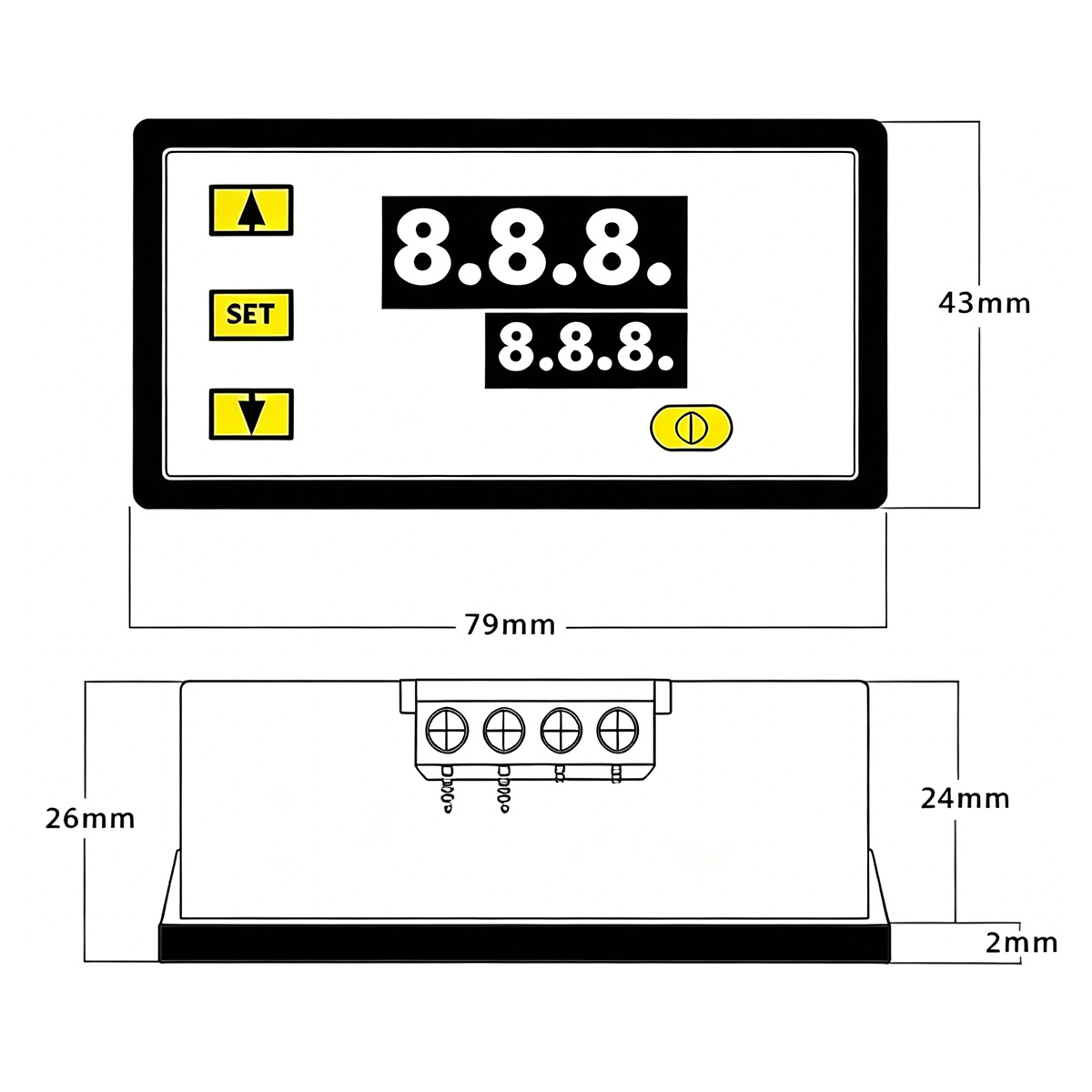W3230 – cyfrowy regulator temp – Temperature Sensor recenzja i cena