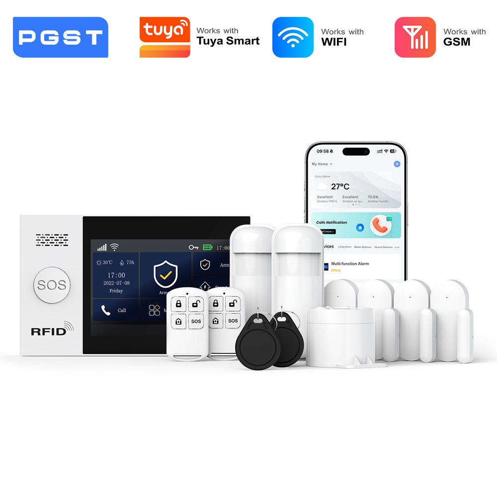 PGST inteligentny zestaw alarm – Smart Home Wiser recenzja i cena