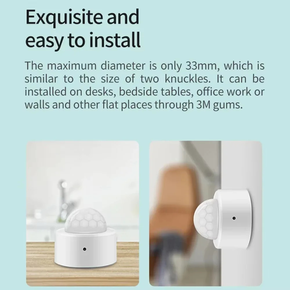 Czujnik ruchu PIR Zigbee współ – Smart Home Wiser recenzja i cena