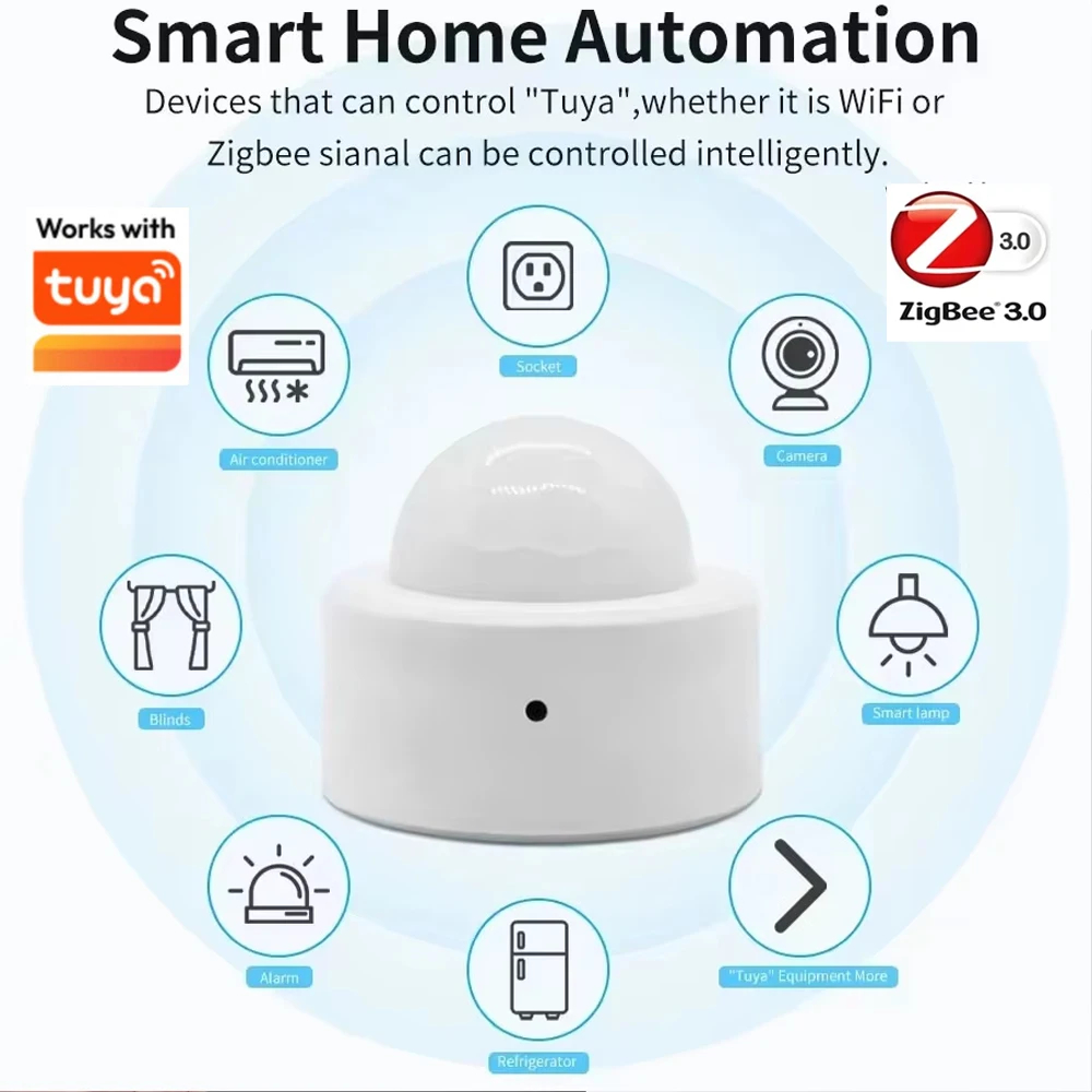 Czujnik ruchu PIR Zigbee współ – Smart Home Wiser recenzja i cena